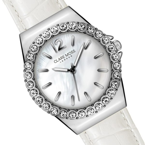 Mayfair  White  Padded and stitched smooth