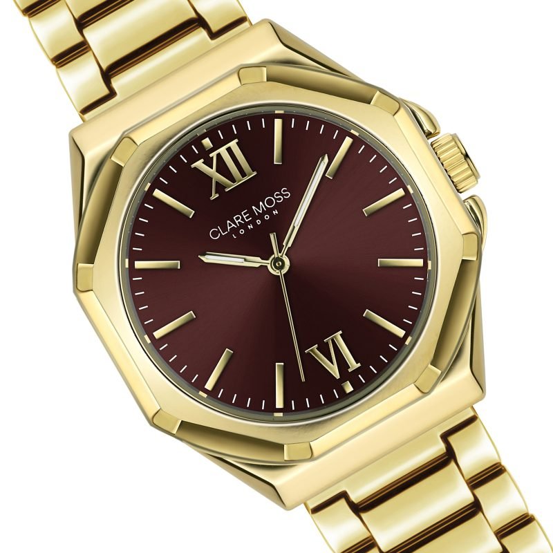 Burgundy  Gold Link - Image 3