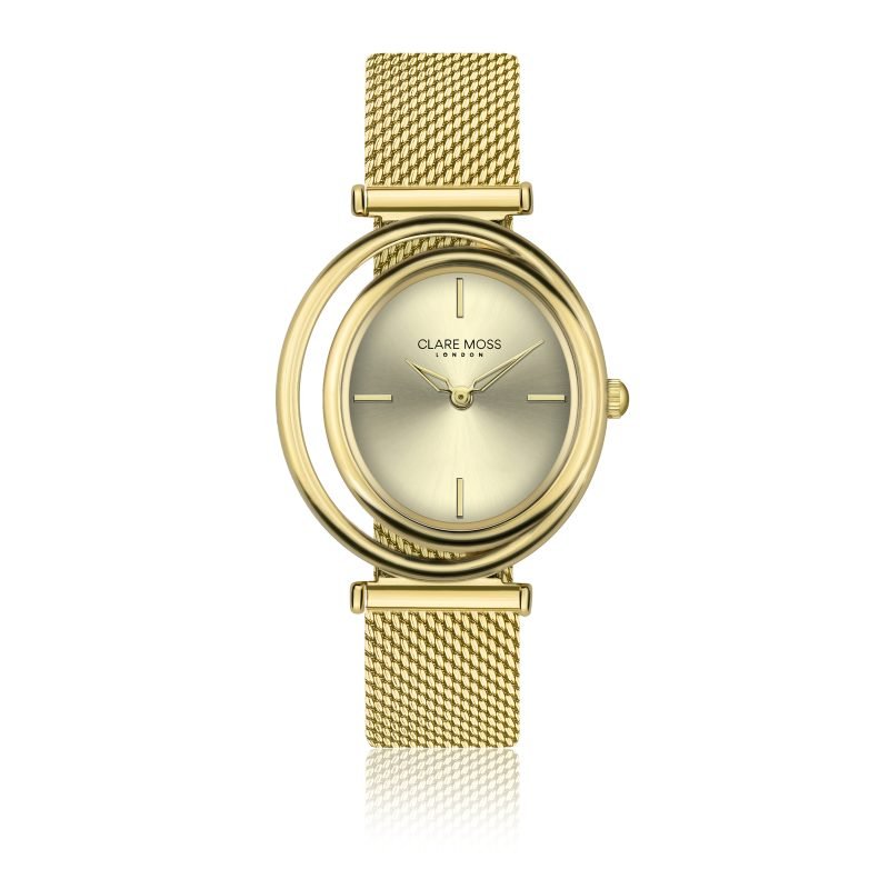 Clare Gold Mesh