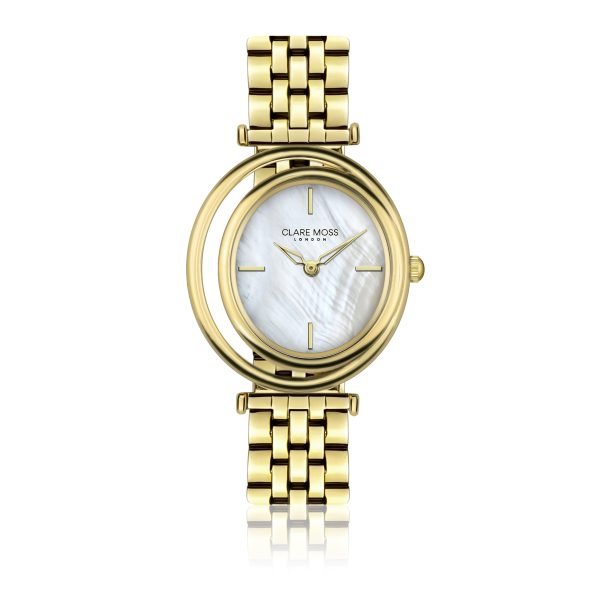 Clare Pearl Gold  Link