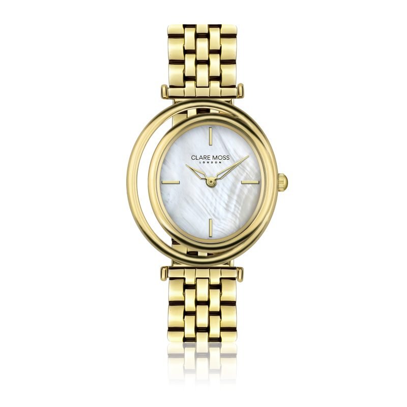 Clare Pearl Gold  Link