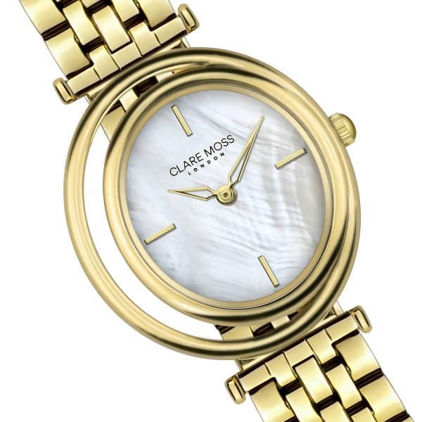 Clare Pearl Gold  Link