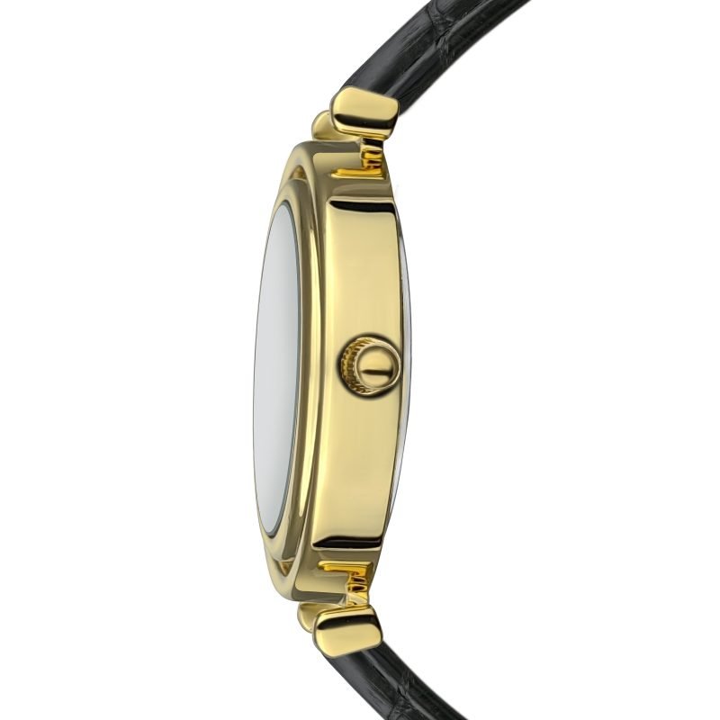 Clare Pearl Black  Padded and stitched smooth - Image 4