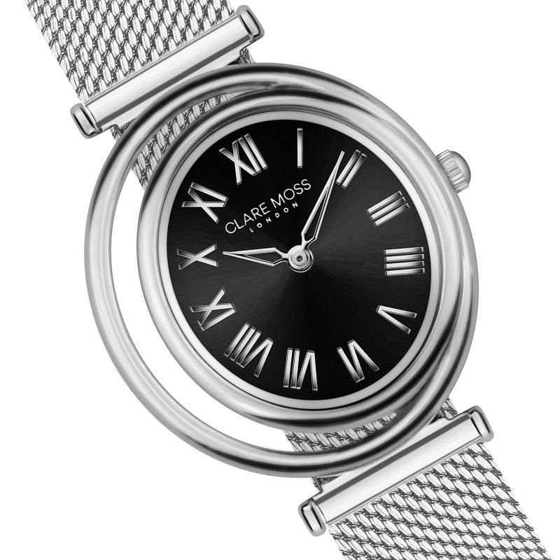 Clare Petite  Silver Mesh - Image 3