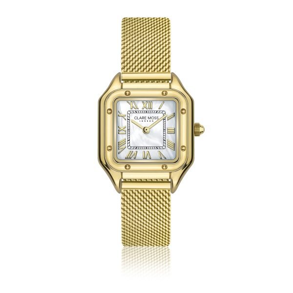 Charlotte Gold Mesh