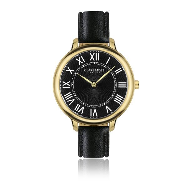 Victoria Black  Padded and stitched smooth